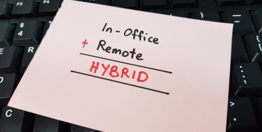 hybrid working and wellbeing